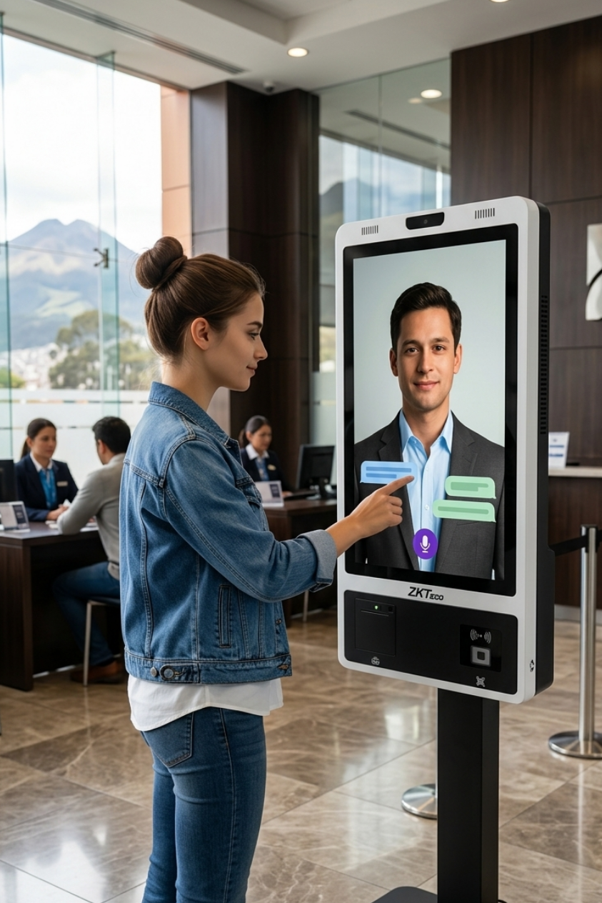 Metahuman AI en kiosco